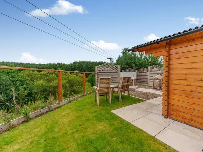 Lochinvar - Clydesdale Log Cabin With Hot Tub Еърдри Екстериор снимка